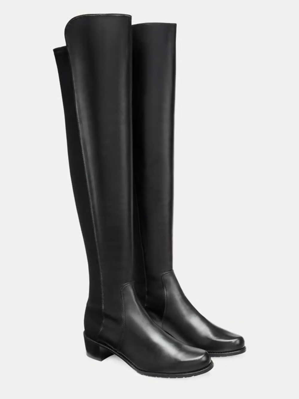 Stuart Weitzman Black Reserve Over-The-Knee Boots